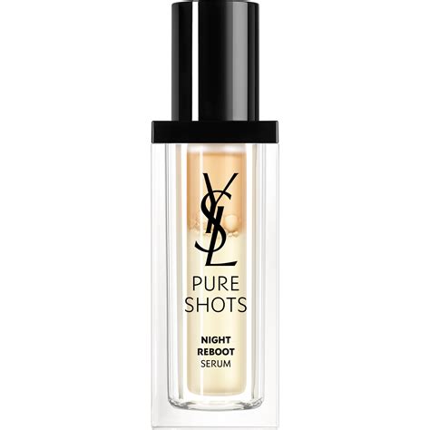 ysl pure shots night reboot serum sample|pure shots yves saint laurent.